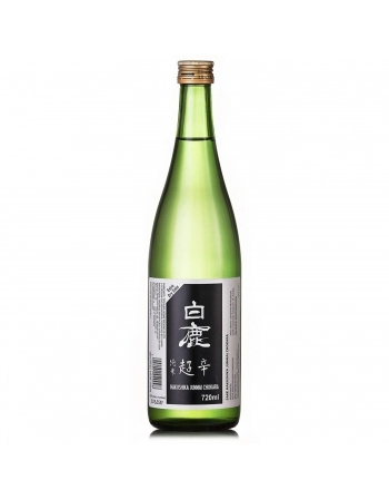 SAKE SECO JUNMAI CHOKARA 720ML - HAKUSHIKA