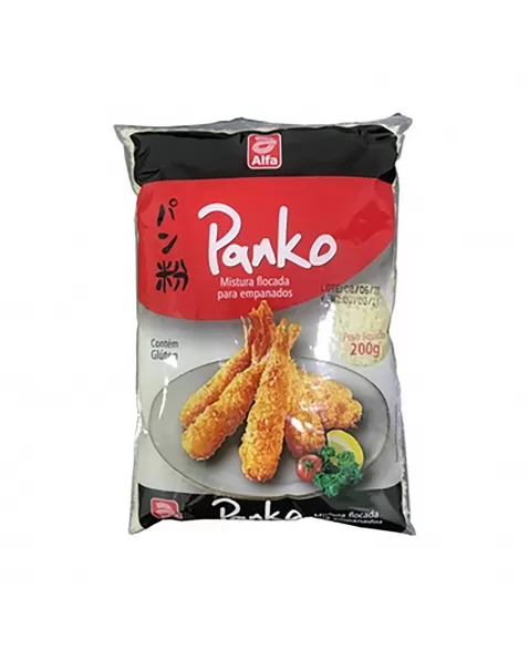 FARINHA DE ROSCA PANKO 200G - ALFA