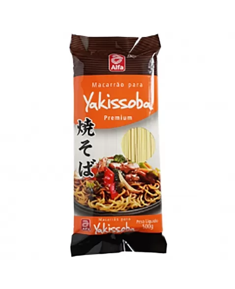 MACARRÃO YAKISSOBA PREMIUM 500G - ALFA