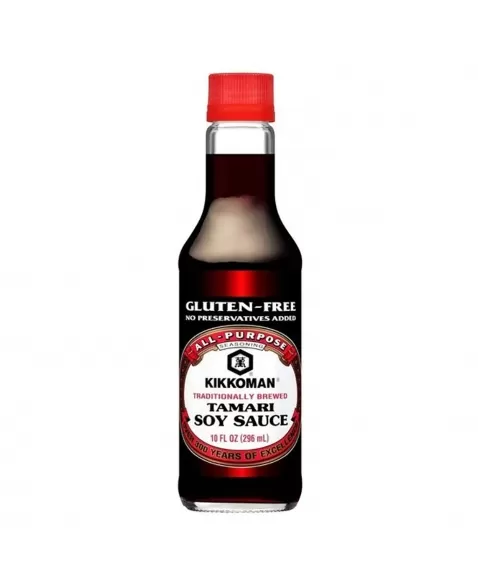 SHOYU TAMARI S/GLÚTEN 296ML - KIKKOMAN