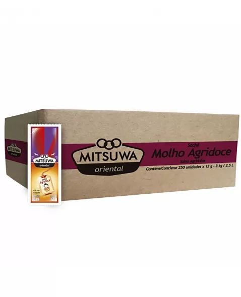 MOLHO AGRIDOCE SACHE 250X12 G - MITSUWA