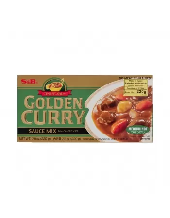 GOLDEN CURRY CHUKARA 220G - S&B