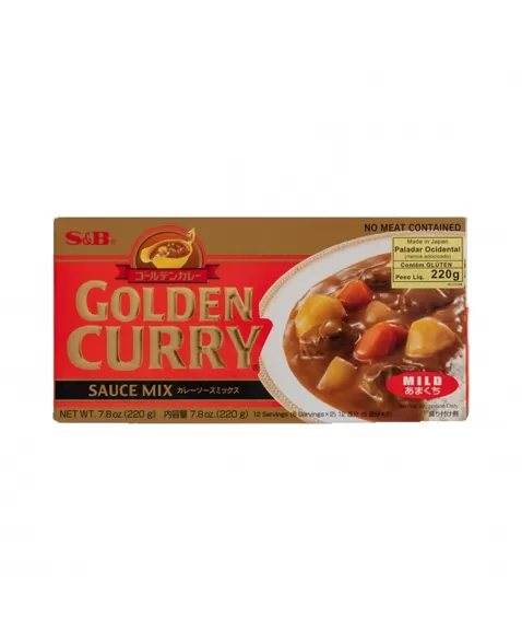 GOLDEN CURRY AMAKUCHI 220G S&B