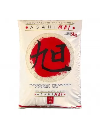 ARROZ GRÃO CURTO 5 KG - ASAHIMAI