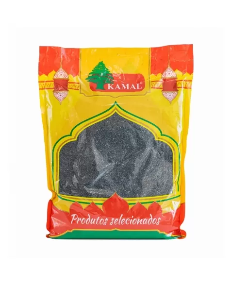 GERGELIM NACIONAL PRETO 1 KG - KAMAL