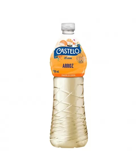 VINAGRE DE CEREAL ARROZ 750 ML - CASTELO