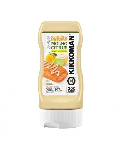 MOLHO CITRUS YUZU E LIMAO 192ML - KIKKOMAN