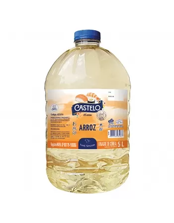 VINAGRE DE CEREAL ARROZ 5L - CASTELO