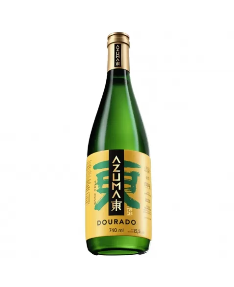 SAQUE AZUMA DOURADO 740 ML