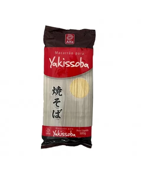 MACARRÃO YAKISSOBA FOOD 500G - ALFA