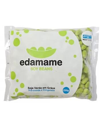 SOJA VERDE EDAMAME EM GRÃOS 250G - MSG