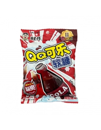 BALA WANT WANT SABOR COCA COLA 70G - QQ GUMMY