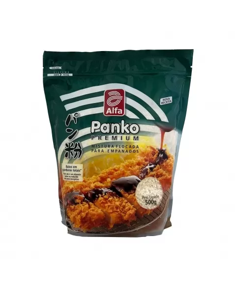 FARINHA DE ROSCA PANKO 500G - ALFA