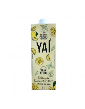 YAI CHA VERDE LIMAO SIC C/HOR. 1L