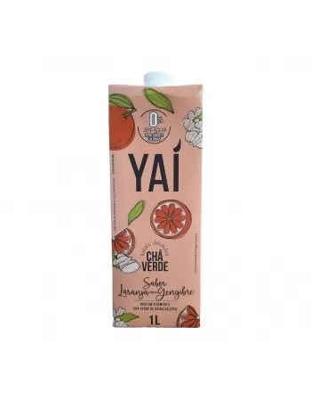 YAI CHA VERDE LARANJA C/GENGI. 1L