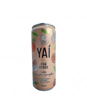 YAI CHA VERDE LARANJA C/GENGI 290ML